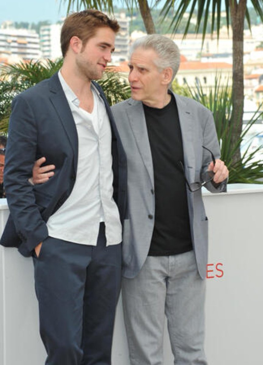 With Robert Pattinson (2014)