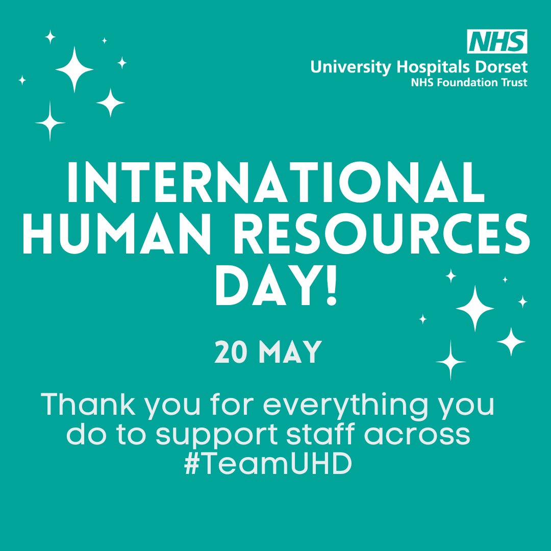 Wishing all our HR staff a very happy #InternationalHRDay 🎉

Working behind the scenes to support our staff everyday. Thank you for all your hard work!

#NHS #humanresources