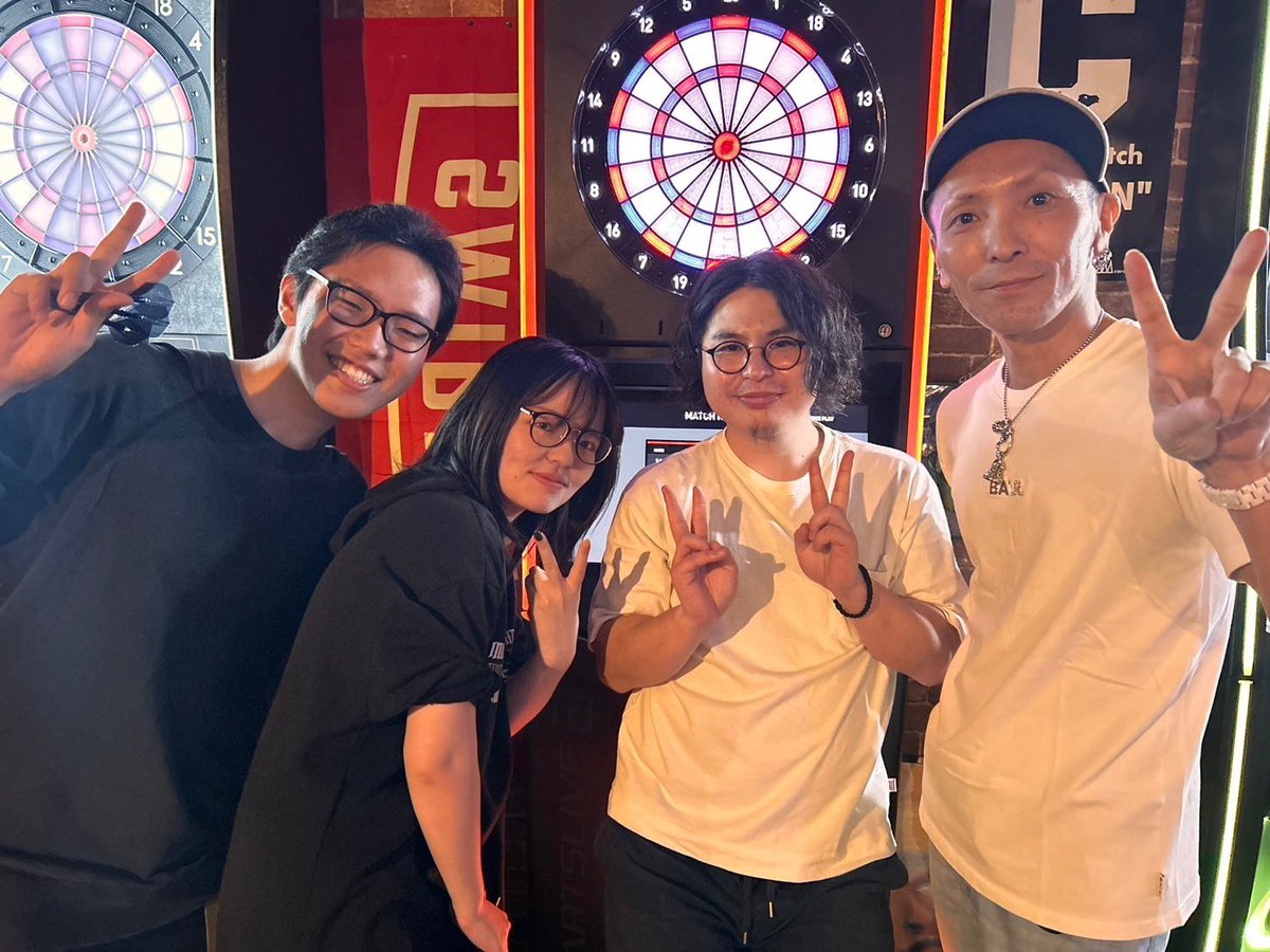 Linkmotoyawata's tweet photo. 🍅
#Link本八幡店 5月16日の
【 #大崎裕一 プロPlayerDay🎯】
ご参加いただきありがとうございます❤️🔥
お写真のUPが遅くなり申し訳ありません😢
5月は大崎プロPlayerDayは終了のため
6月のPlayerDayをお楽しみに😉💗
またのご参加お待ちしております❤️🔥
#Link #本八幡 #スポーツバー #PlayerDay https://t.co/555g9dXBl1