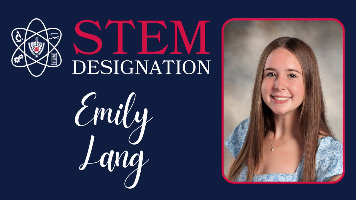 ViatorSTEM's tweet photo. Our first #STEMsenior for today is Emily Lang! Her experiences included volunteering @EndeavorHlth
in the pediatric acute care center and as co-president for @YoungHearts4Lif junior board! Emily will be attending @NotreDame and majoring in neuroscience on the premed track! https://t.co/Vx0GZy9cTW