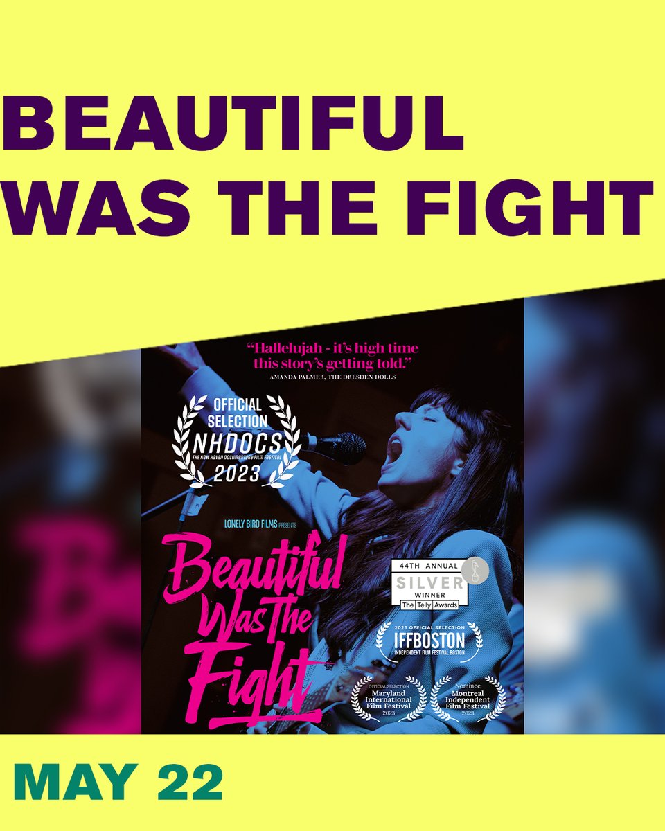 Join us at the Museum of Science to view the amazing film about women in music on the Boston scene, Beautiful was the Fight. With performances by Yoko Miwa and Jen Kearney, you won't want to miss this special evening. Tickets at the MOS website. #bostonmusic #cinema #womeninmusic