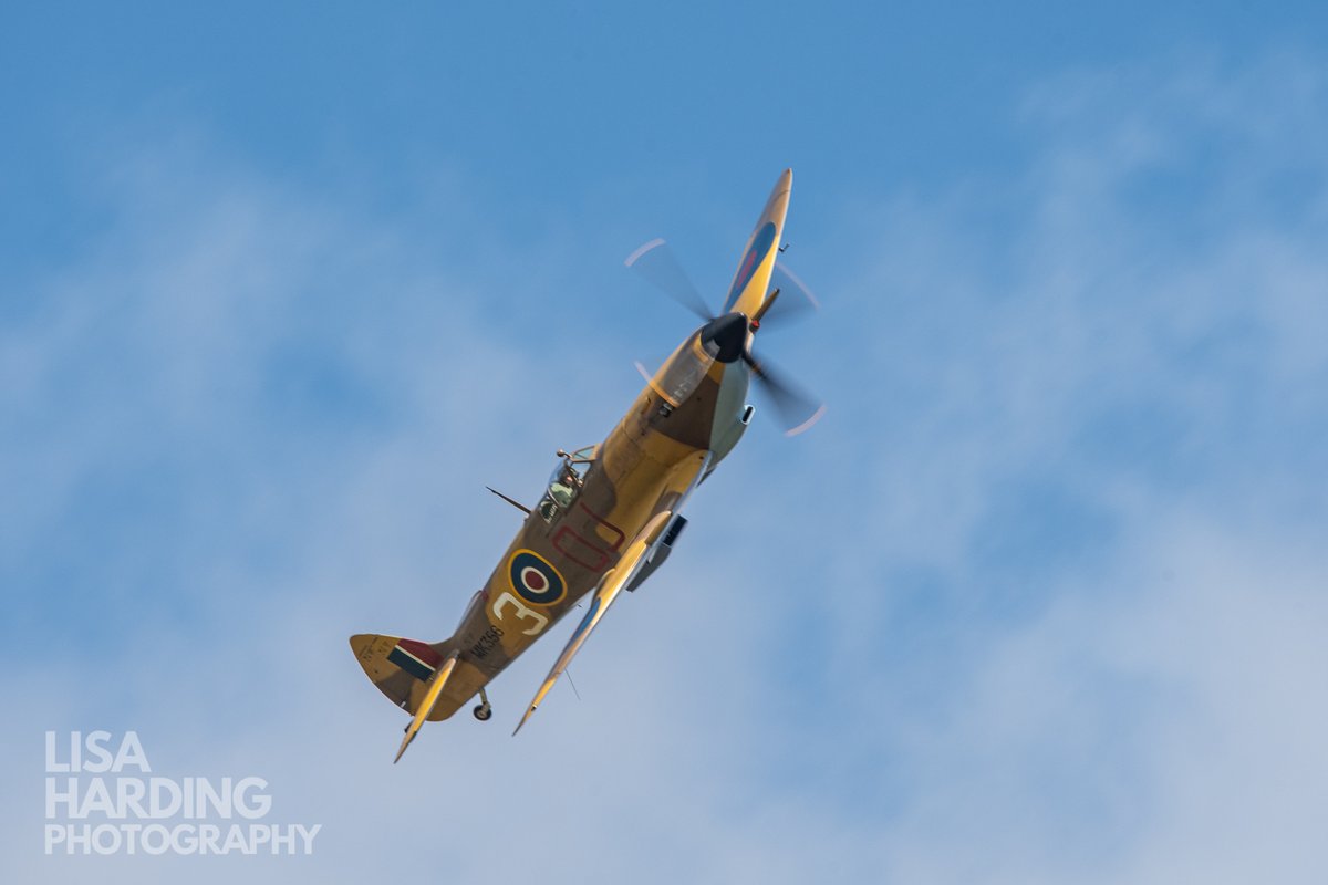 Spitfire MK356 of the @RAFBBMF during PDA this morning at @RAFConingsby