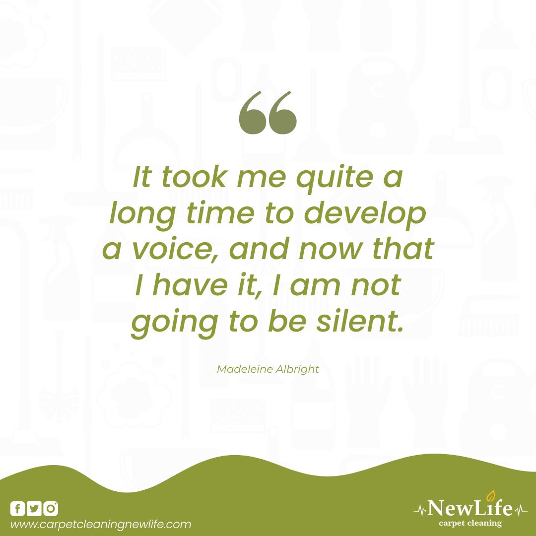 It took me a long time to develop a voice, and now that I have it, I am not going to be silent. 🗣️💪 

Speak up, stand out, and let your voice be heard! 🌟🔊 

#carpetcleaningservice #sanfranciscolife
.
Get a Free Estimate - carpetcleaningnewlife.com
Call Now - 1 (415) 941-8921