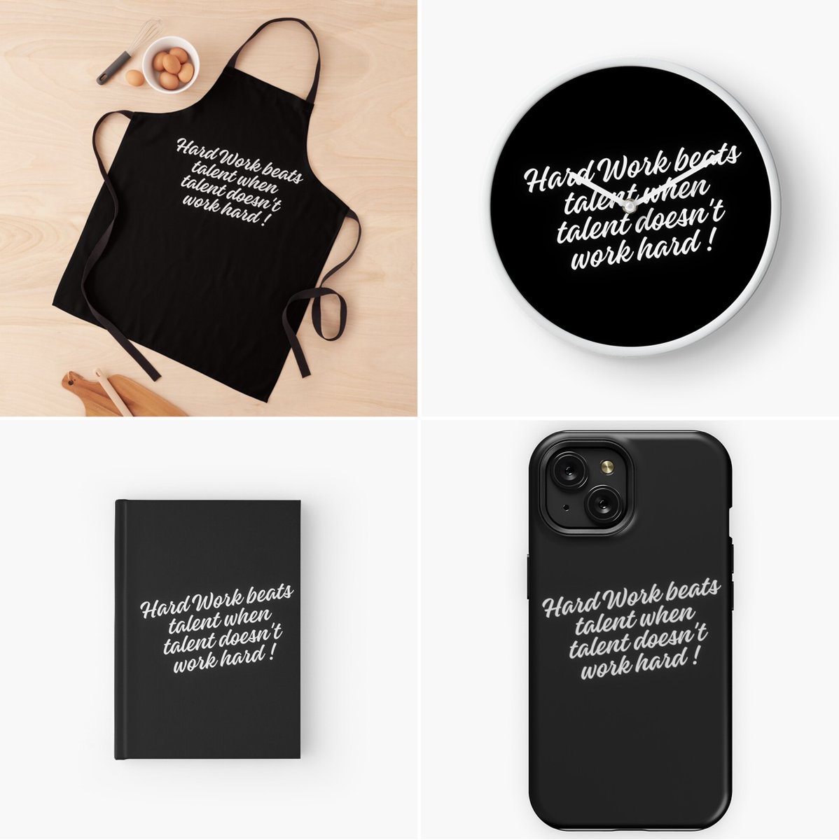 SmartPufferFish's tweet photo. Hard work beats #talent when talent doesn't work hard. Shop #Apron #Journal #MobileCase #Clock on my #Redbubble and #teepublic

https://t.co/bP6ntyI5OI
https://t.co/5tCTo7tsEo

#cheerupgifts #giftforfriends #postivethinking #cheerful #livethelife https://t.co/58cLehBpjs