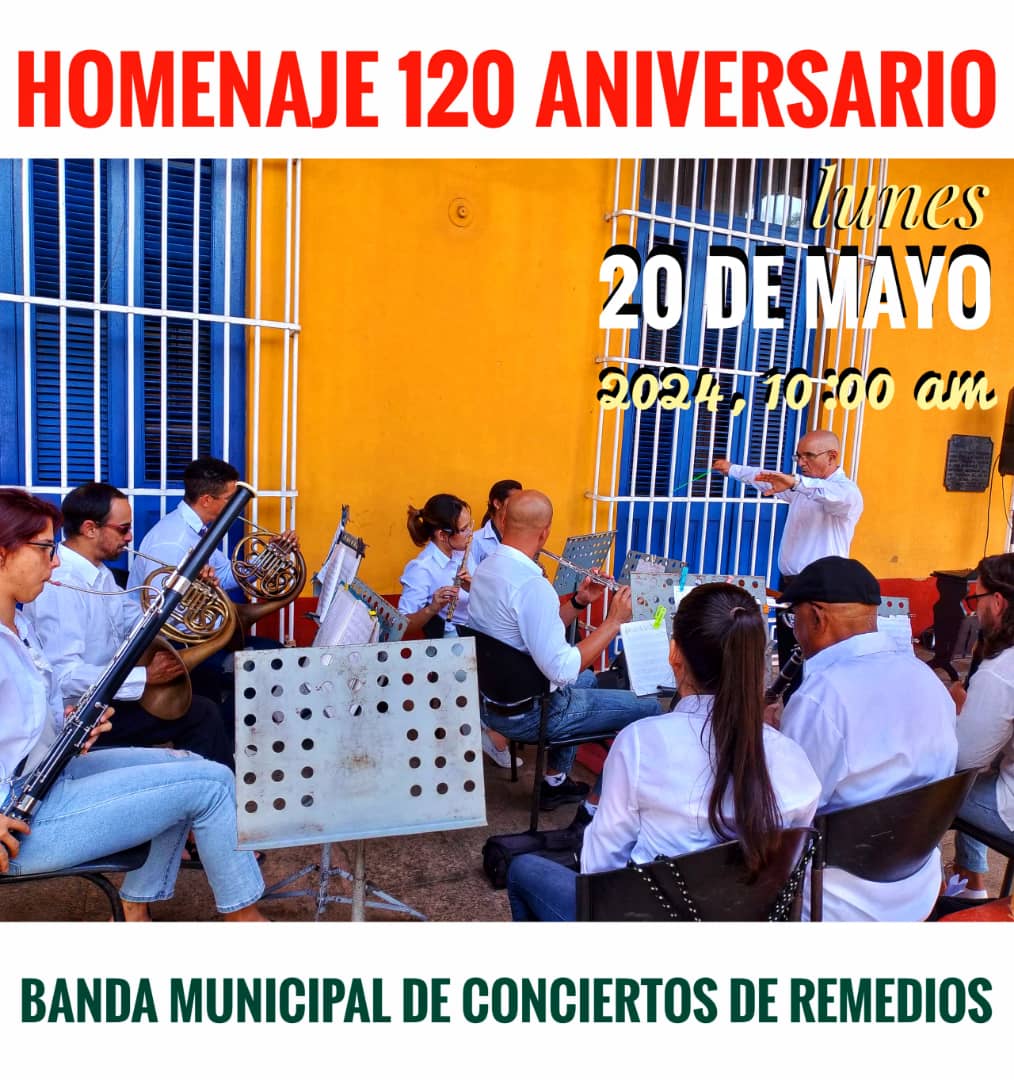 LilianRojasBar2's tweet photo. Felicitamos a la Banda Municipal de Conciertos de #NuestroRemedios  que hoy cumple 120 años de fundada.Los acompañamos en su emotiva celebración. https://t.co/x4Ps7s4Elr