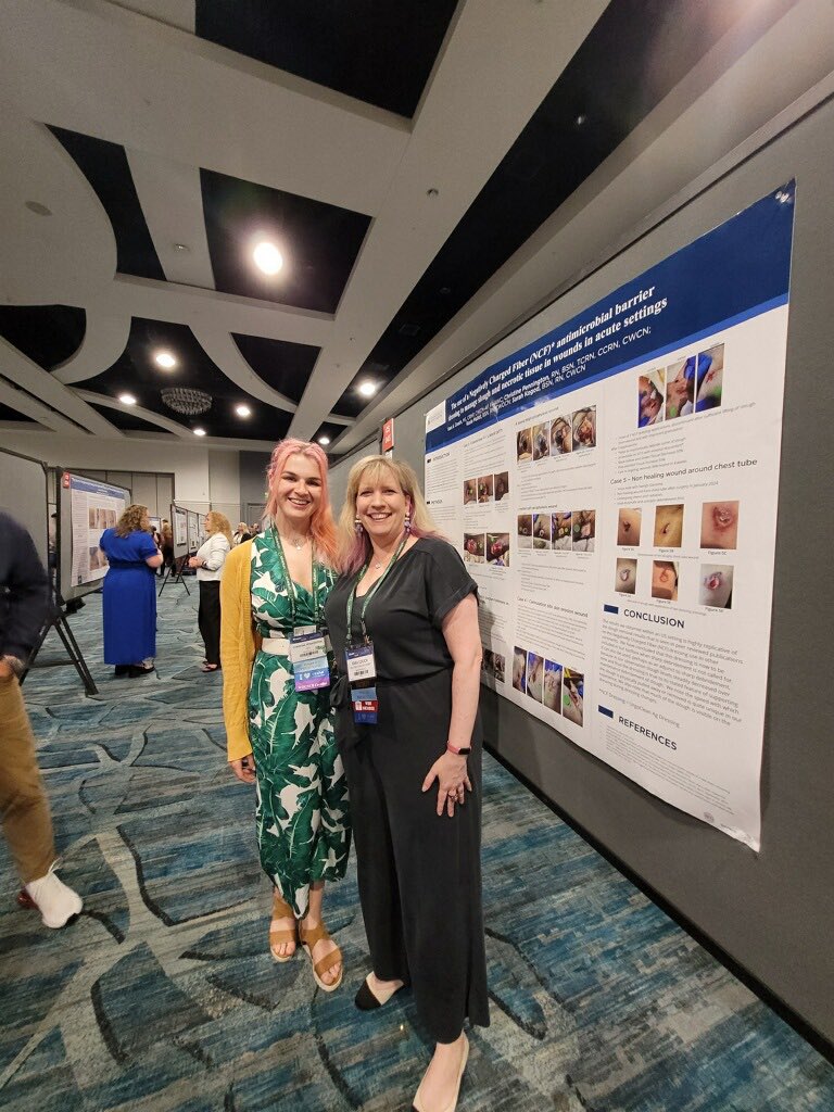 karacouch's tweet photo. Super proud that both of the GW wound care posters were nominated for People’s Choice Awards at #SawcSpring
Our prospective case series on use of a 3 layer patch to treat DFU outperformed the Lancet RCT. We healed 11/24 patients and no amputation. @GWSurgery @GWvascsurg https://t.co/9qAh7o1BYO
