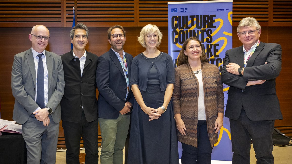 Throwback to the San Sebastian film festival #71SSIFF with our partners & entrepreneurs 🎬 We signed €68.25 million in #finance for new audiovisual productions 🇪🇸🇫🇷🇱🇺 

Are you into movies? Stay tuned for fresh updates on Tuesday, 21/05 from #Cannes2024! #InvestEU🇪🇺