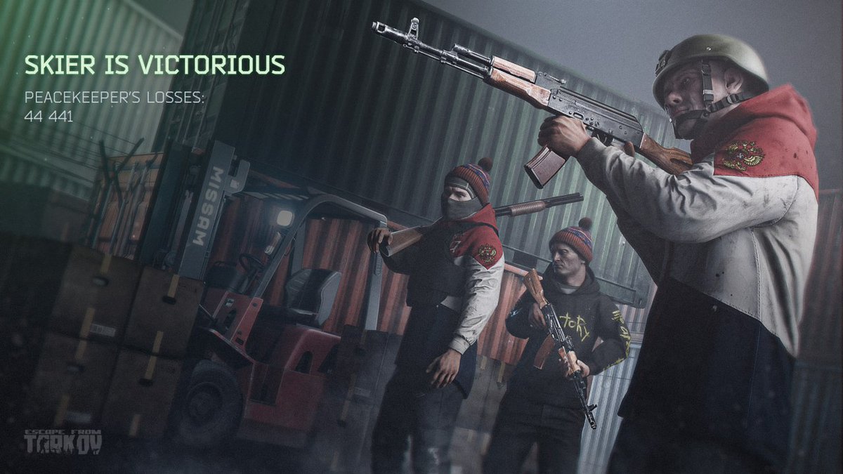 Ya está disponible la siguiente fase del evento del juego.
#EscapefromTarkov