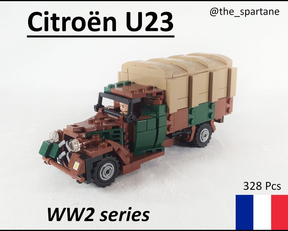 Citroën U23 by Spartane #LEGO reb.li/m/182858