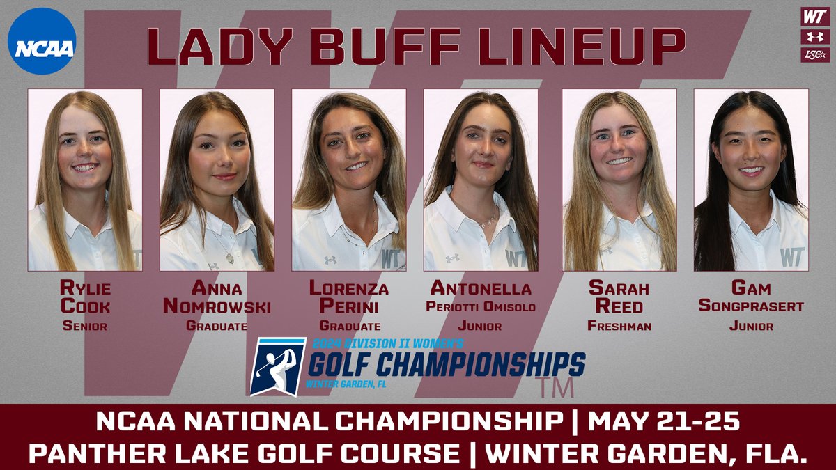 The Lady Buffs tee off for the 2024 Division II National Championship in less than 24 hours!! #BuffNation