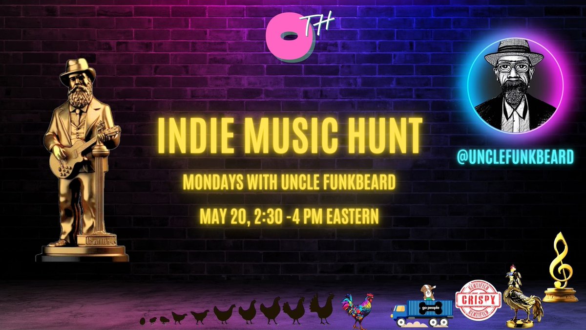 Today on the Indie Music Hunt - Mondays with Uncle Funkbeard (@UncleFunkbeard) Live at 2:30 PM EST - Indie Music Hunt - (Episode 231) youtube.com/live/aVIvRuW0E… Featuring @matthew_meadows @theheavynorth @RuhsScott @stevewells_ @magicmountainuk @offthecoastband @MississippiSmth