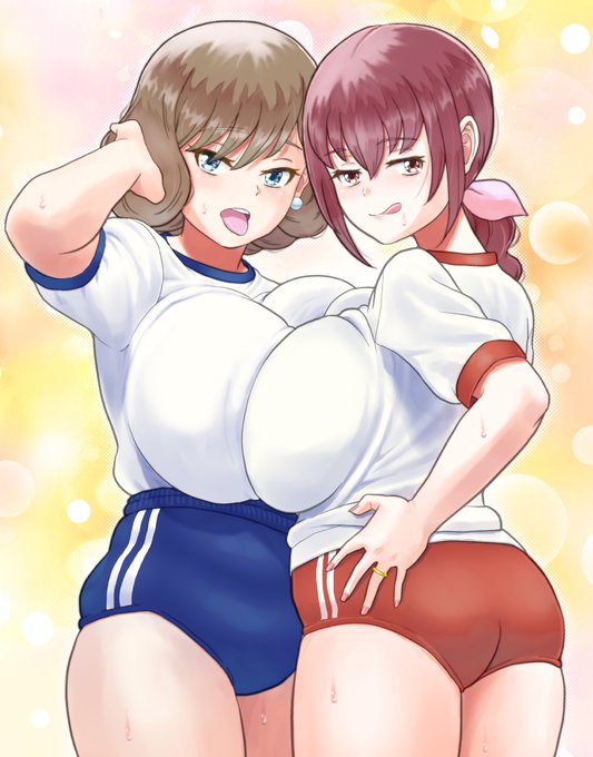 #品田あnむちむちブルマ体操着イラスト祭
#星空育yoむちむちブルマ体操着イラスト祭
ふたりはママキュア 