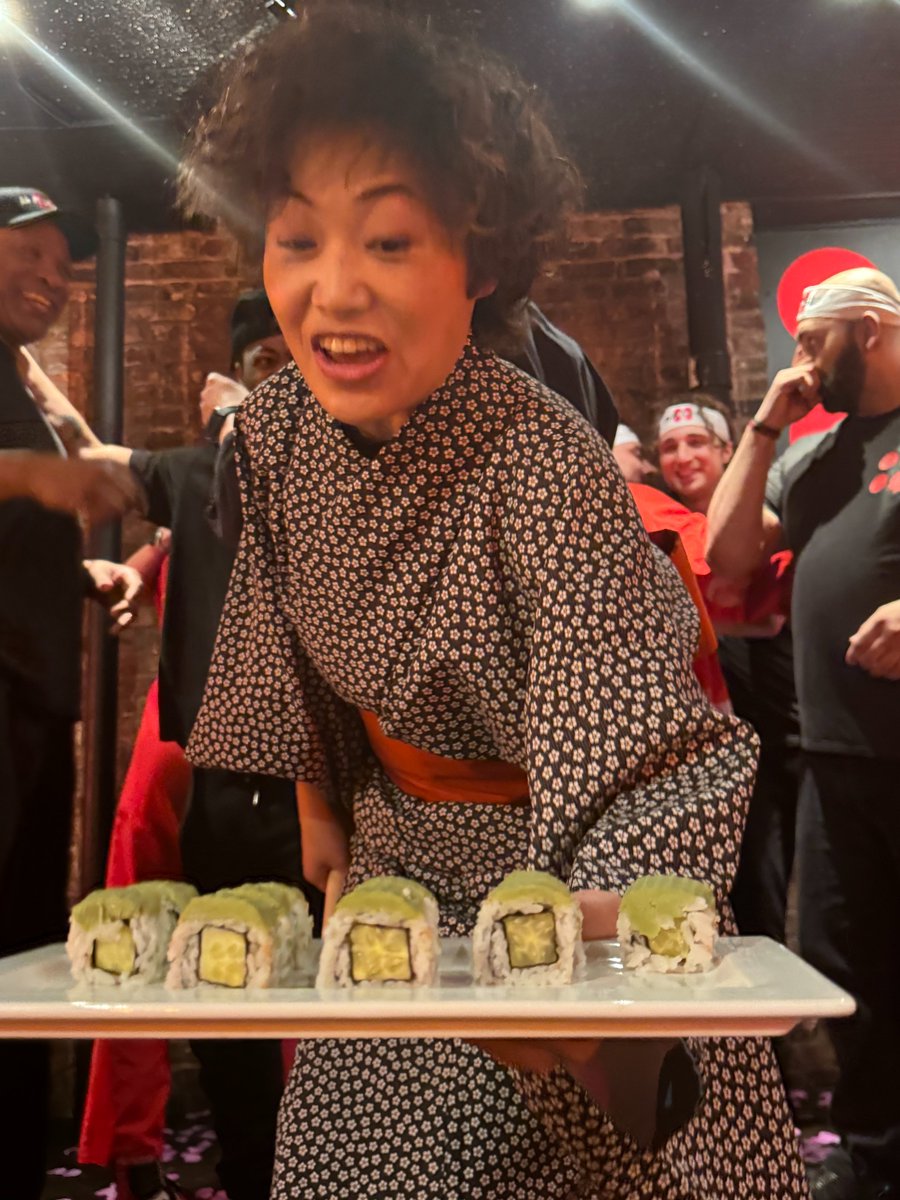 Rolling out the laughs with every sushi serving! 🍣😂 Our Batsu games are like our rolls: filled with surprises and wrapped in joy. Get a taste of the fun, where the entertainment is just as delicious as the menu!

#BATSU #BATSUNYC  #NYC #ComedyShow #OnTheSpot #HilariousActs
