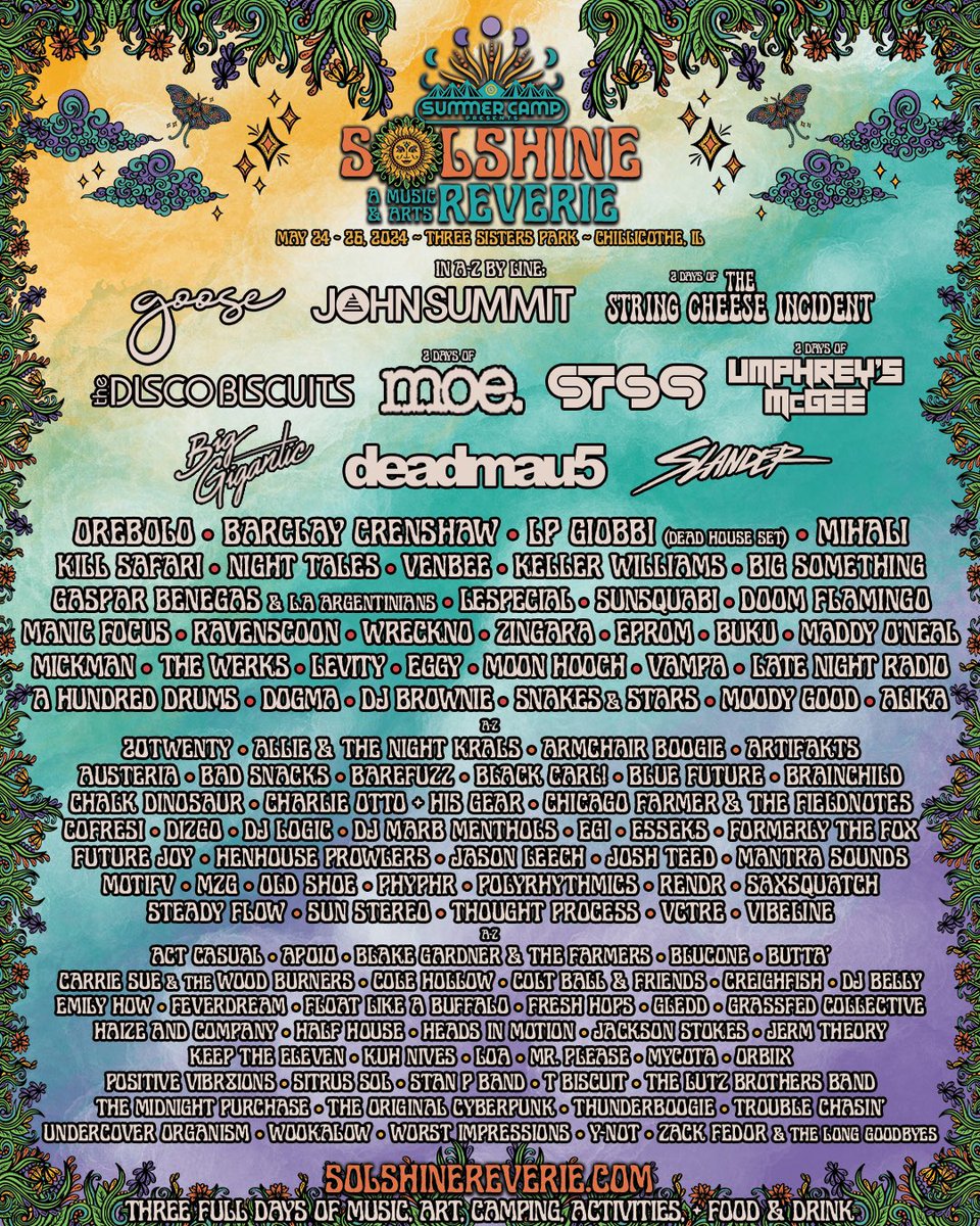 We will be performing at @solshinereverie this Saturday from 330-430 at the <a href="/KennysWestSide/">Kenny's West Side</a> stage! Be sure to come out and feel the bass rattle. 🤙🏼