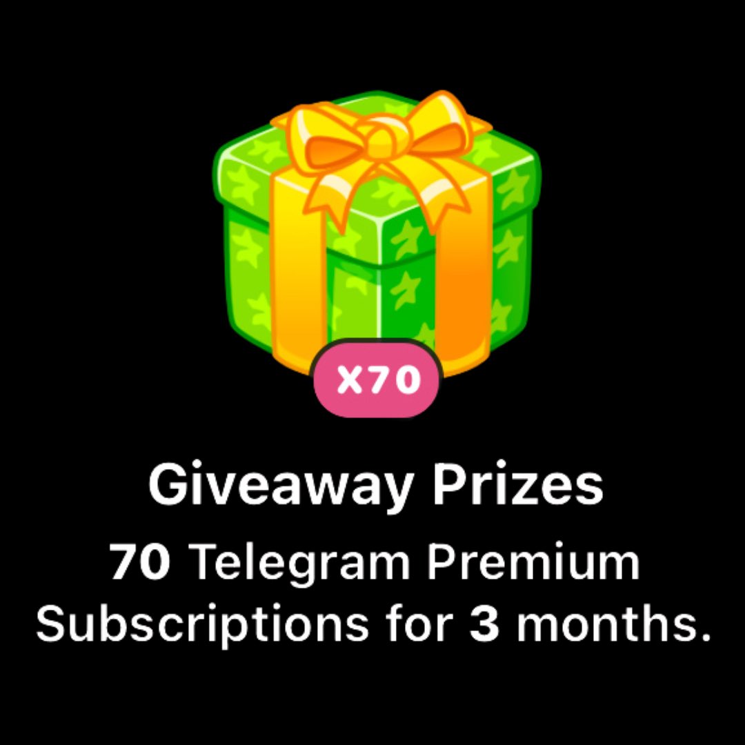 We just launched a $1000 giveaway in premium subscriptions! 

To participate, join our channel t.me/therealyescoin.

 Don't miss out on this amazing opportunity!🫵
#yescoin #giveaway #telegram