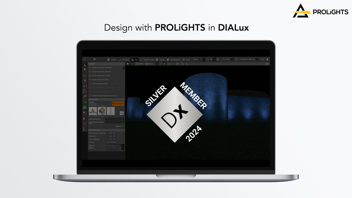 As a DIALux Silver Member, PROLIGHTS offers unparalleled access to our extensive range of lighting solutions directly within the DIALux platform. 💡

💻 Optimize your lighting projects with ease and efficiency using PROLIGHTS library.

#PROLIGHTS #DiaLux #LightingSolutions