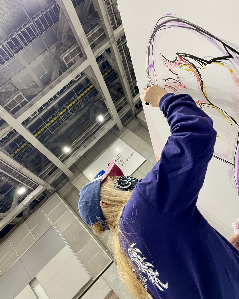 ERIKOERIN_INFO's tweet photo. デザフェス！ライブペイントエリアで
２回目の出場を果たした！

DESIGN FESTA vol.59 2024.05.18.19
#EE2024051819 #A271 #デザフェス59 
#ERIKOERINARTWORK 作者 #ERIKOERIN https://t.co/hzMgiDI7Hd