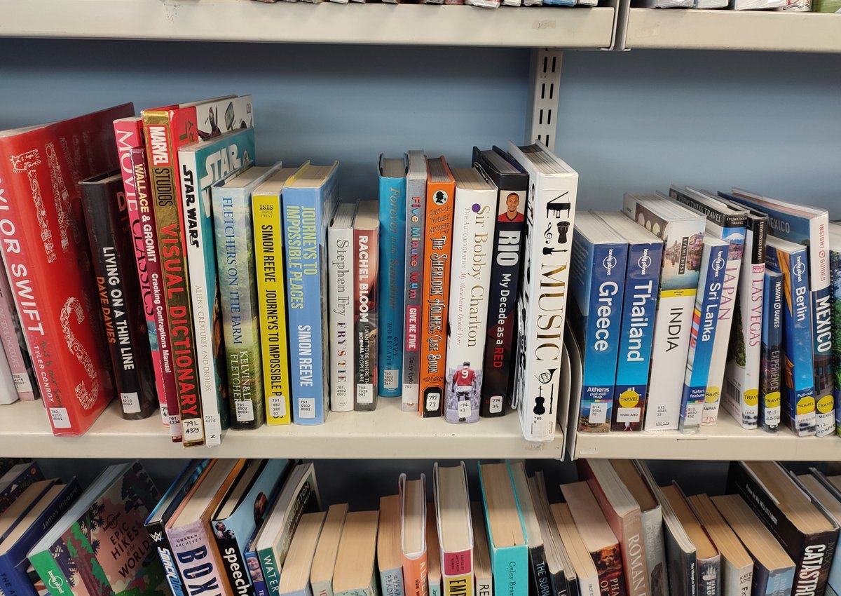 The music section in Canvey Island's library is looking somewhat depleted 😳