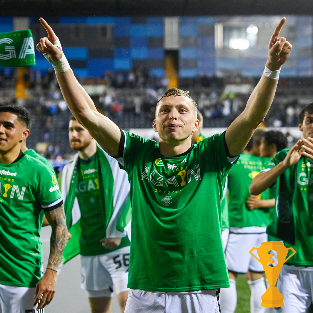 CelticView's tweet image. CHAMPIONS AGAIN!🏆🍀

🏆Alistair Johnston, Liam Scales &amp;amp; James Forrest are our special guests on the official #CelticFC Podcast this week! 🎙️

🏆Get your questions in for the Champions of Scotland in the comments below! 👇