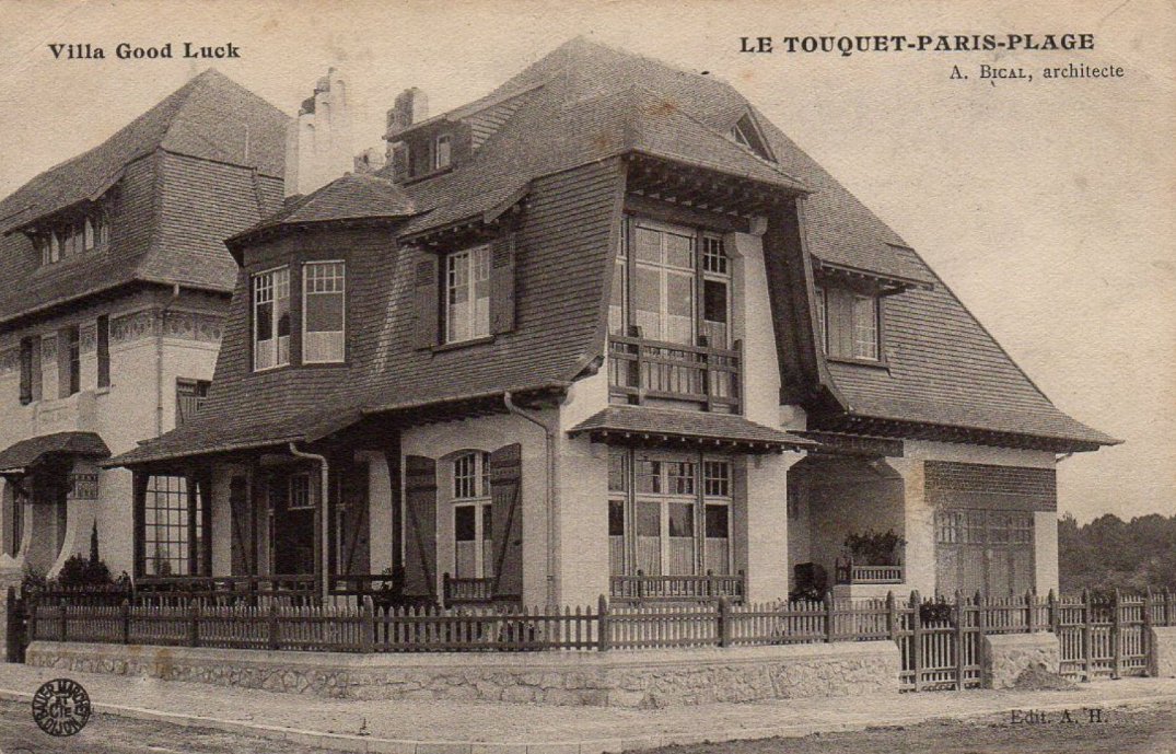 Le Touquet Paris Plage 62 Pas de Calais Villa Good Luck architecte A Bical