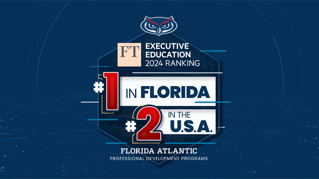 The College of Business' Executive Education program shined in global rankings from the Financial Times for the second year in a row. 

📰: business.fau.edu/newsroom/press… 

@faubusinessdean @vegarwiik @FAUExecEd @faubusiness