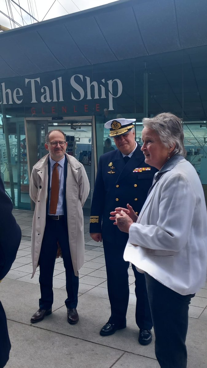 And our sincere gratitude, once again, to our friends at the Tall Ship Glenlee Trust for their hospitality and their tireless restoration and preservation work. Long live and good winds to the Galatea!
