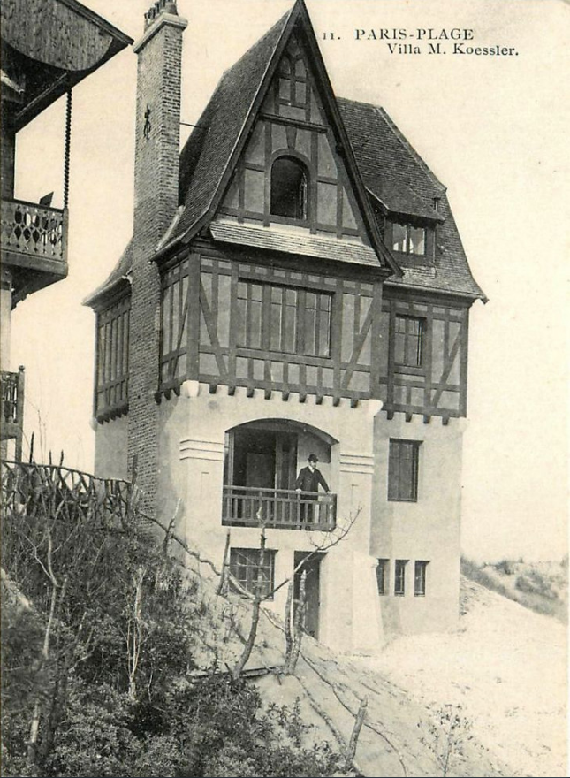 62 le touquet paris plage villa M. KOESSLER architecte PONTIHER et BECAL architecture