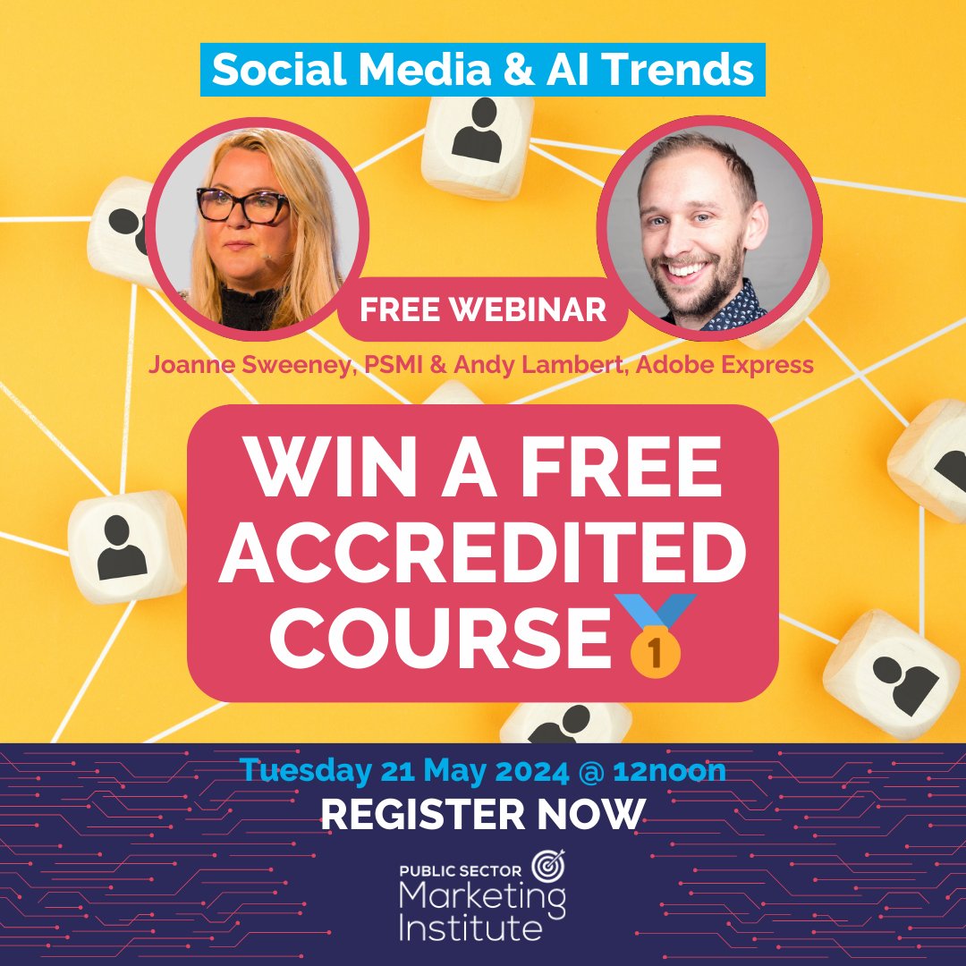 🚨 Happening tomorrow! 🚨 Don't miss out on the Social Media & AI Trends Webinar+Website Launch with #AdobeExpress! 🌐✨ And remember, by joining us, you'll have a chance to win a FREE accredited course!🎓✨ Sign up now! 🔗bit.ly/WaitlistRegist… #AdobeExpressAmbassadors #ad