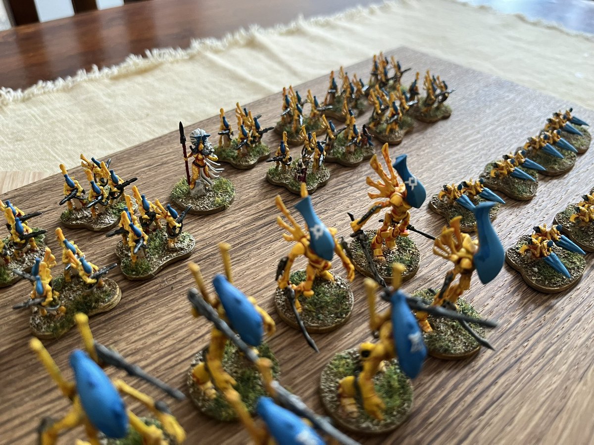 Epic Eldar ready for Kublacon next weekend.