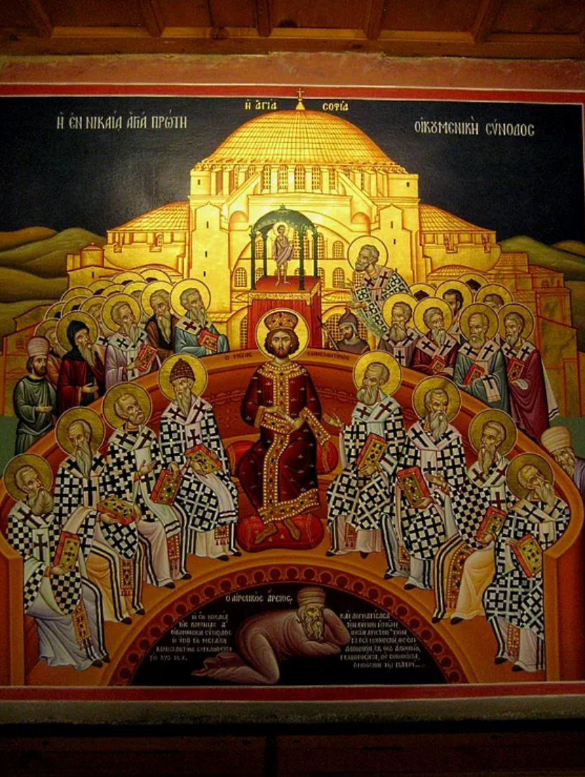 Today in #history: The First Council of Nicaea is formally opened, starting the first ecumenical council of the Christian Church. (325 CE). #OnThisDay