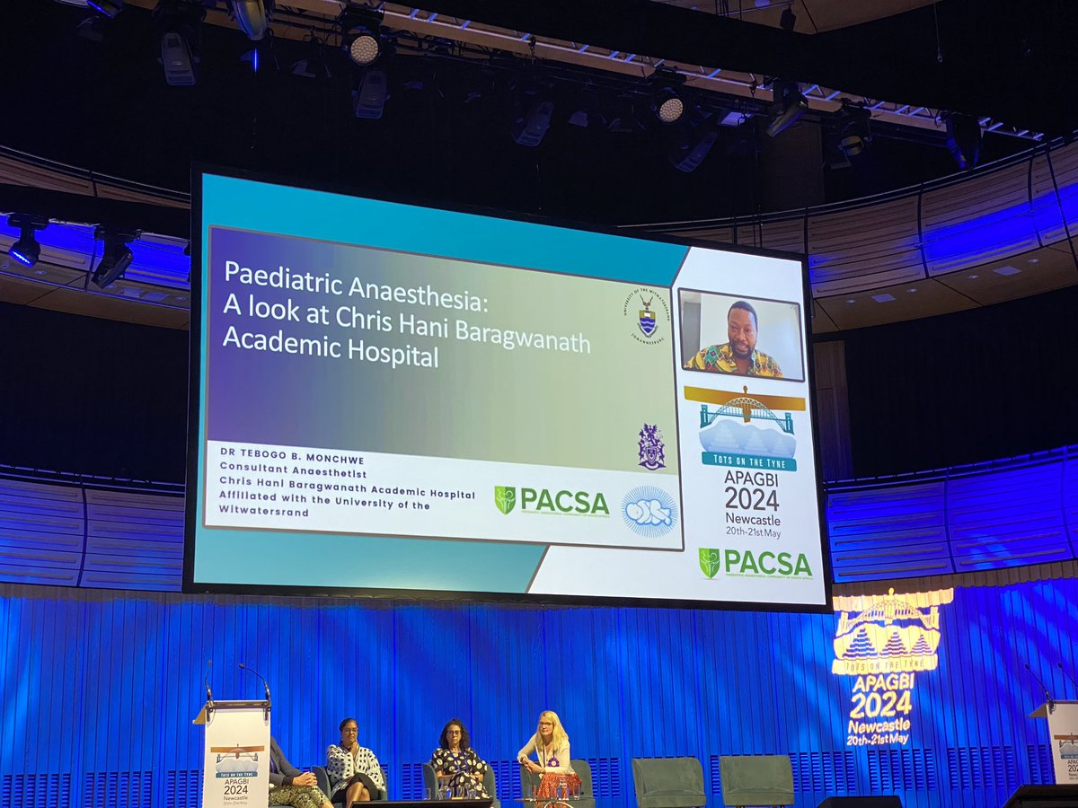 We would have loved it for Dr Tebogo Monchwe @PACSA_ZA 🇿🇦to join us at #APAGBI2024 in #Newcastle but @GOVUK couldn't sort the visa. Thankfully we've got pretty good at VC 🖥️So it's great he was able to join from @HaniAcademic