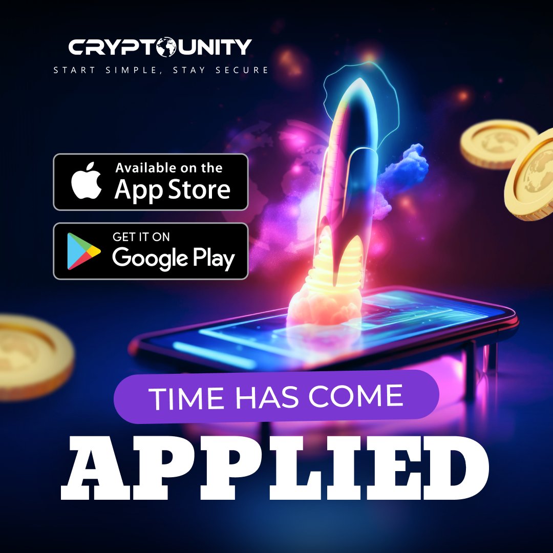Big news! 🚀 We've submitted our CryptoUnity app to the App Store and Google Play! 📲 As we await approval, we're finalizing preparations for our launch. Every step brings us closer to making this dream a reality! Stay tuned for the big day! 🌟 #AppLaunch #CryptoForBeginners