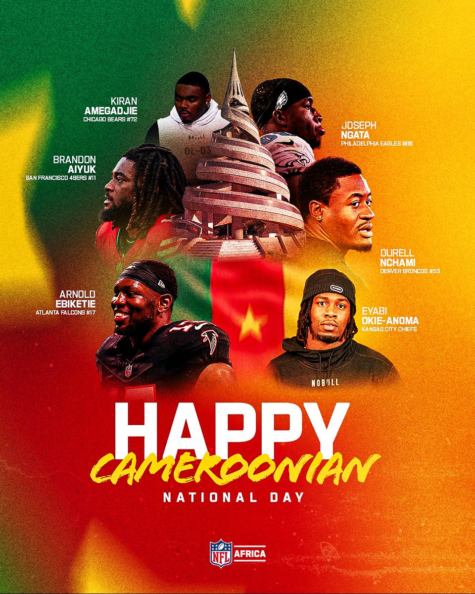 🇨🇲 Happy National Day to our followers in Cameroon! 🇨🇲