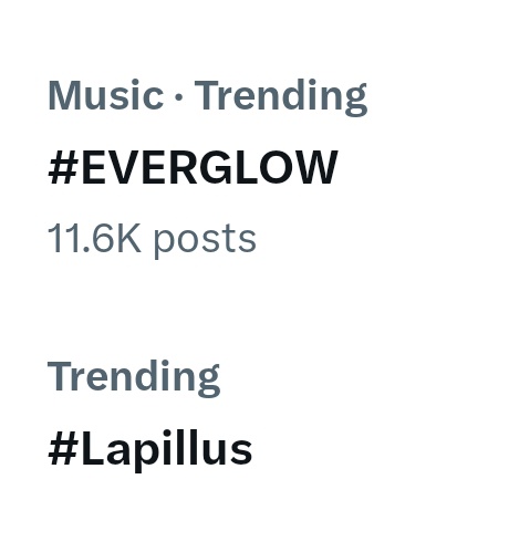 besties trending together (i want lapiglow back