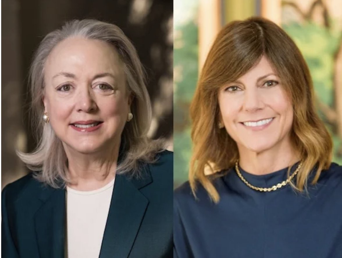 Rice University proudly extends its heartfelt congratulations to Patti Kraft ’87 and Cathryn Selman ’78 on their reelection and election to the board of trustees. Their commitment to excellence and service exemplifies the core values we hold dear at Rice. bit.ly/3QTrQ1j