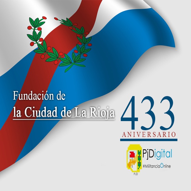 433 años de la ciudad de todos los santos de la nueva Rioja. Tierra federal.