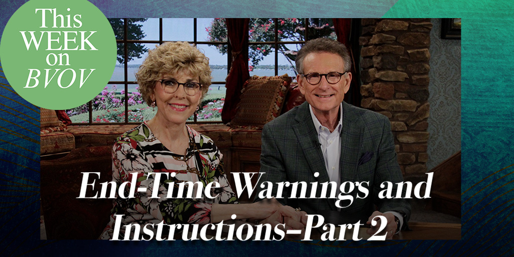 This week on #BVOV, @pgeorgepearsons & Terri Pearsons dive into Pt. 2 of their series, “End-Time Warnings and Instructions.” In these end times, you can enter the realm of protection by exercising your authority as a believer! 👀 Watch & download notes @ kcm.org/watch.