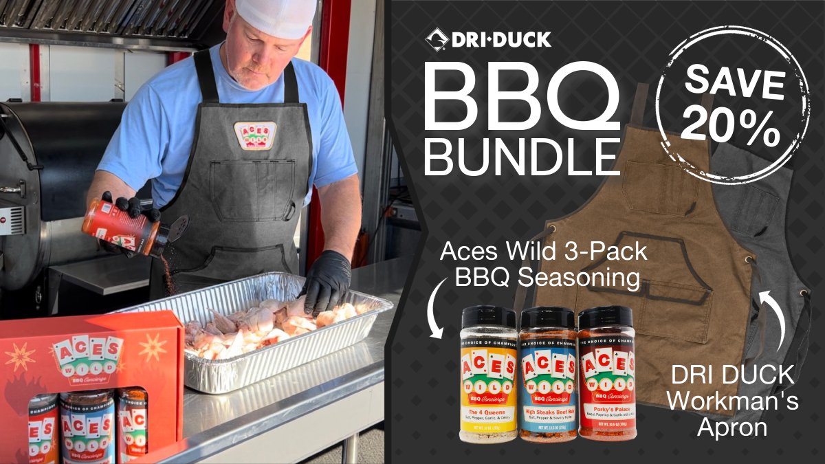 DRIDUCK's tweet image. Expert grill essentials in one bundle. #driduck #driduckbbq #awardwinningspices | l8r.it/SdNp