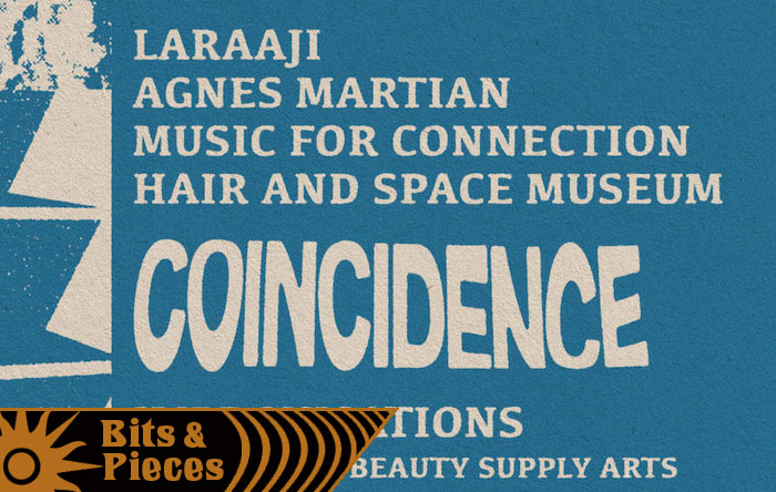 A new collaborative release brings together Agnes Martin, Laraaji, free-improv collective Music For Connection, and multimedia duo Hair and Space Museum for an exploratory session. @curvedpath tinyurl.com/2sap3rv3