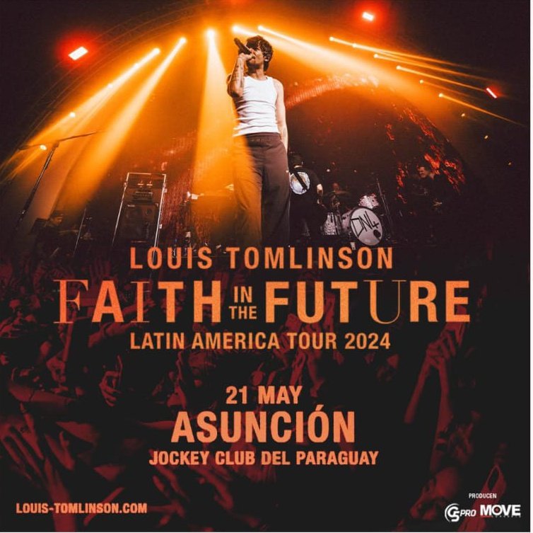 Recuerden que Tenemos en venta 2 entradas para el concierto de Louis Tomlinson, sector campo premium a solo 1.000.000gs ambos o 500.000gs cada uno Lo recaudado será donado para @artemisauniif🫶🏻 #paraguay #louistomlinson @LouisTPy @proyectofitfpy