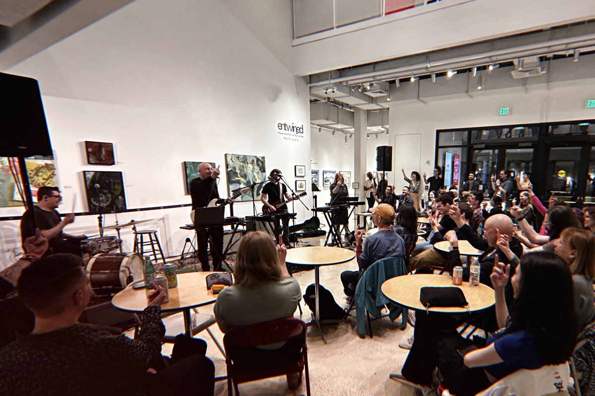 jatktheband (@jatktheband) on Twitter photo Had a flippin' great time at <a href="/mosesianarts/">MosesianArts</a>! Thanks to everyone in attendance and the wonderful artists we shared the stage with. It was a special night. We played some new songs and we're going into the studio to record them this weekend. Flip us luck! 🖕❤️ Had a flippin' great time at <a href="/mosesianarts/">MosesianArts</a>! Thanks to everyone in attendance and the wonderful artists we shared the stage with. It was a special night. We played some new songs and we're going into the studio to record them this weekend. Flip us luck! 🖕❤️