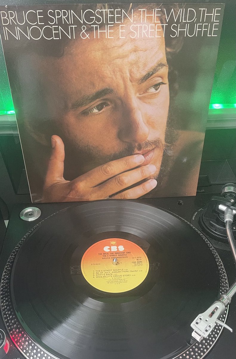 Playing now: Bruce Springsteen, The Wild, The Innocent And The E Street Shuffle.