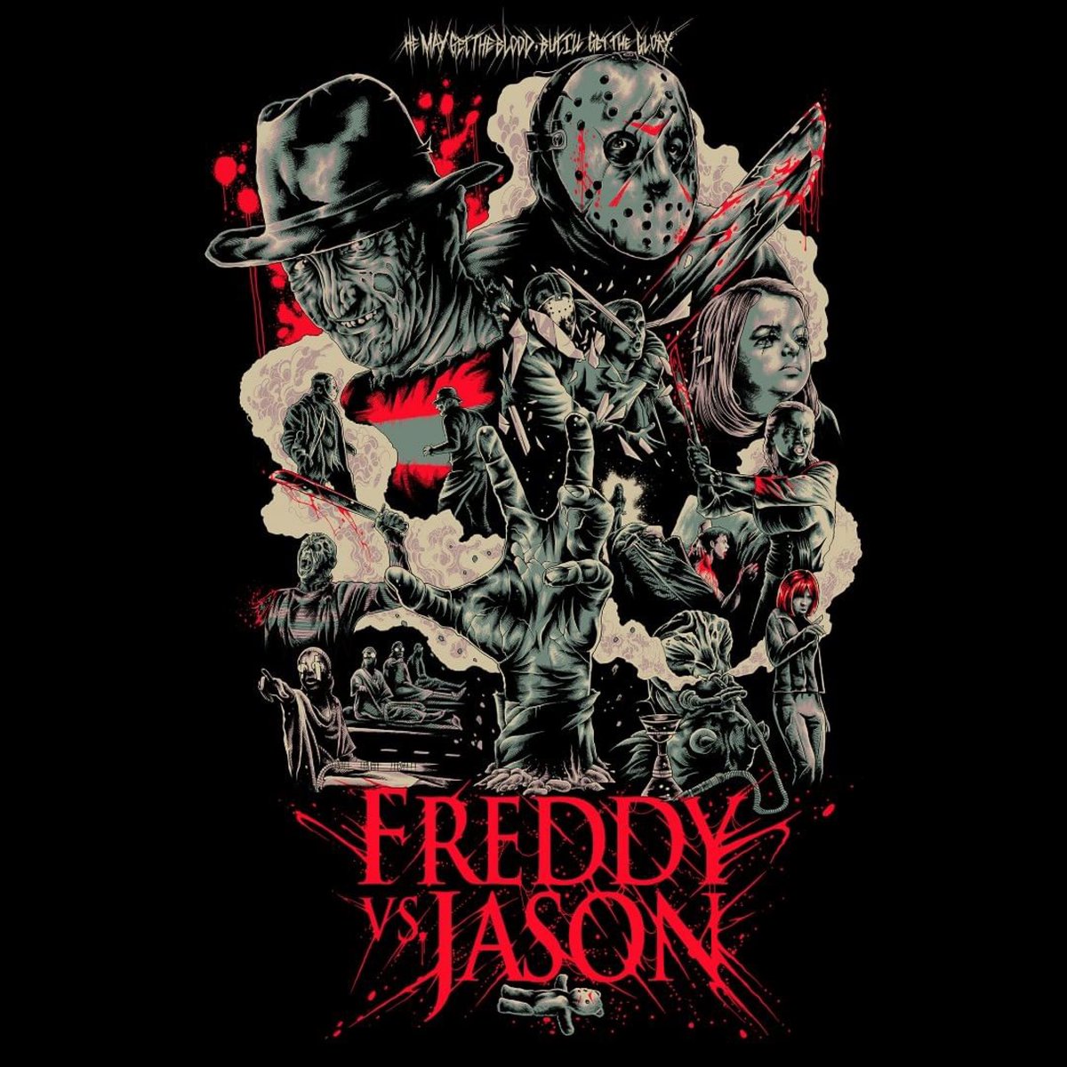 Name something that you Love about FREDDY vs. JASON (2003) [source: Josh Beamish]