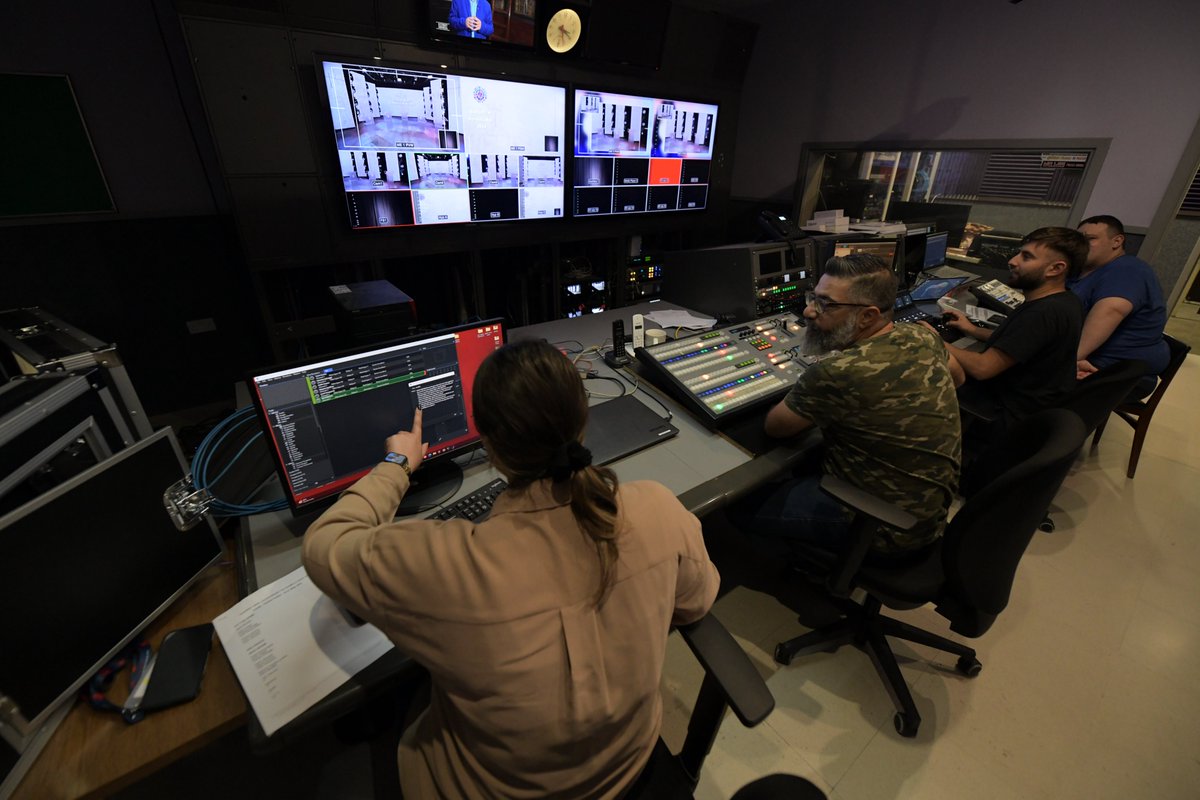 BA_MLT's tweet photo. We are getting ready for the next political broadcast, presented by Mario Micallef. See you tonight at 21:00 on TVMNews+ and Radju Malta - Local Councils Election 2024. https://t.co/otQQKupwlO