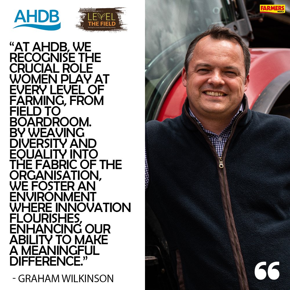 👩‍🌾 Our campaign, Level the Field, will engage all people and organisations across our industry, men and women alike, to bring about change that will make agriculture fairer, more equitable and more inviting for women. fwi.co.uk/sp/campaign/le… @TheAHDB | @gwilks2