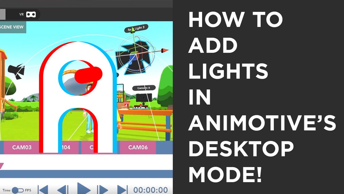 We've got a new tutorial teaching you how to light your scene in Desktop Mode!🤩 No VR headset required👀

hubs.li/Q02xLdZ60 

#Animotive #3DAnimation #VirtualProduction