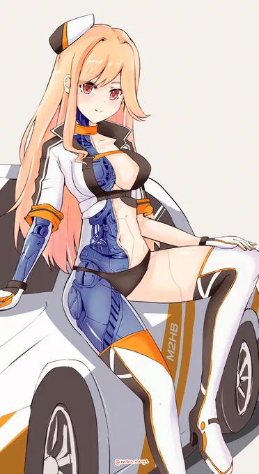 M2HBのメカバレ。Skebのご依頼ありがとうございました#ドルフロ 