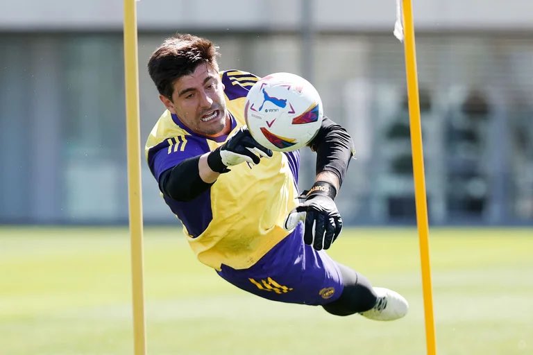 VIDEO: Se da a conocer el momento exacto en el que Courtois se lesionó el ligamento cruzado