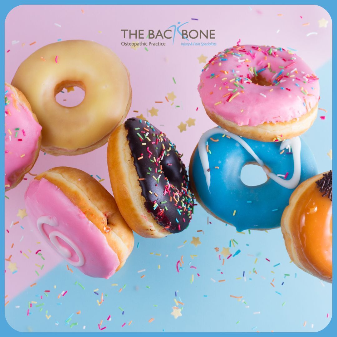 May 18th - May 26th is National Doughnut Week🍩🍩

🍩Who doesn't love a doughnut???

Send us some pictures of your Doughnuts in the comments below.

Contact us for an appointment​​​​​​​​​​​​​​​​​​​​​​​​
the-backbone-clinic.uk1.cliniko.com/bookings