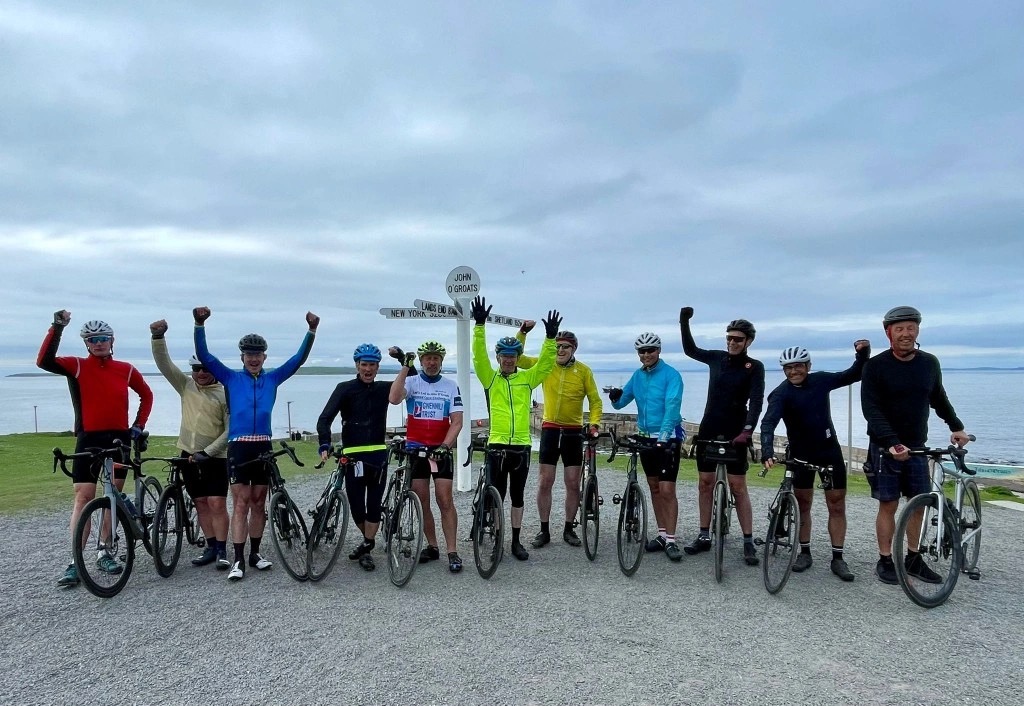 Many congratulations and thanks to Paul Glanville from Asbestos Law Partnership and his teammates for completing their 1,000 miles in 10 days cycle from Lands End to John O Groats. They've raised over £2,500 for Mesothelioma UK!